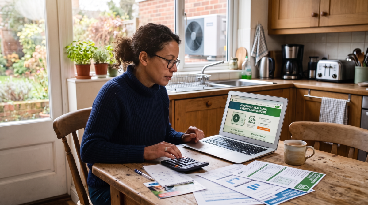 a woman at home working on a laptop