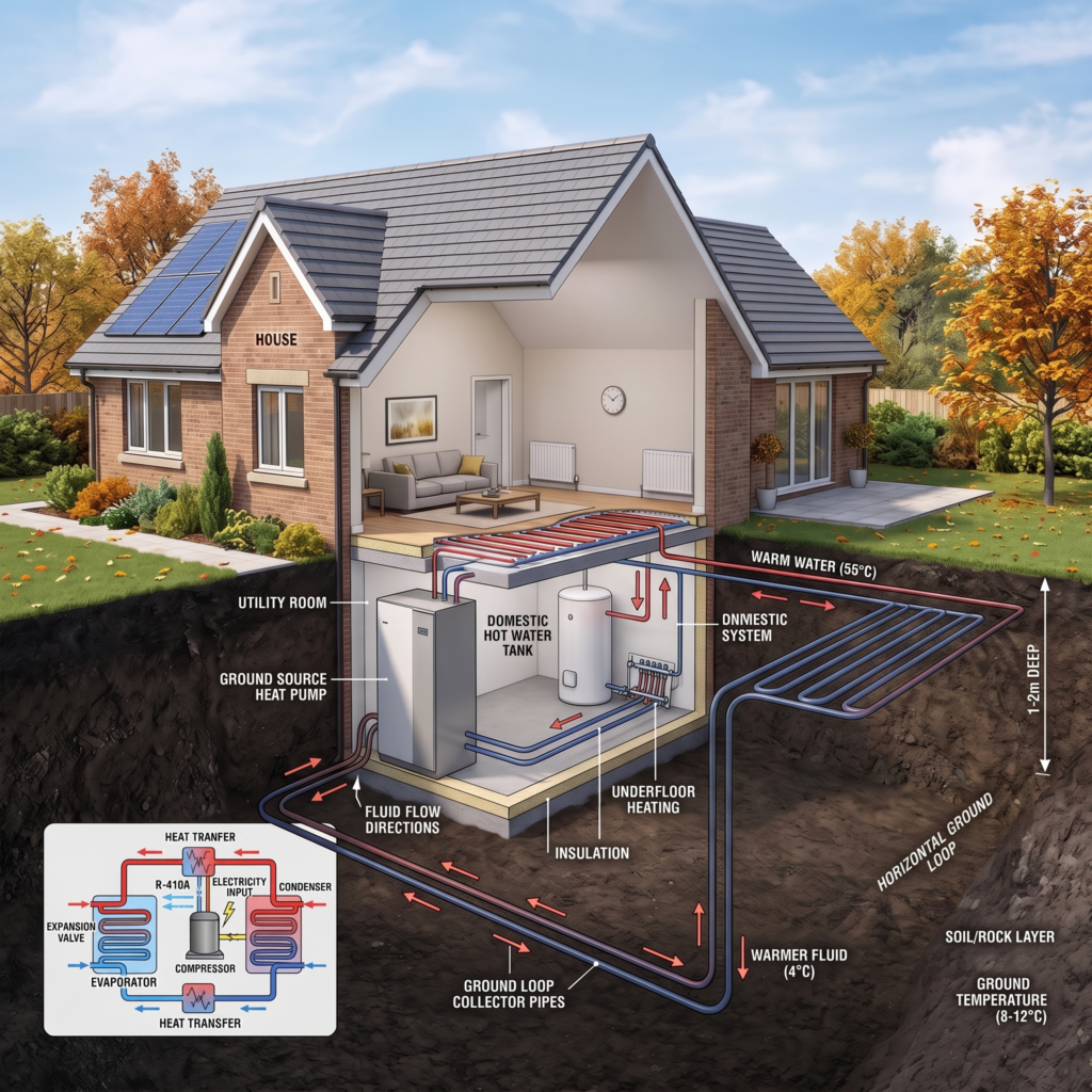 standard loop ground sourc heat pump