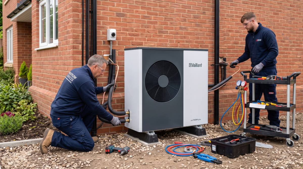 heat pump installation